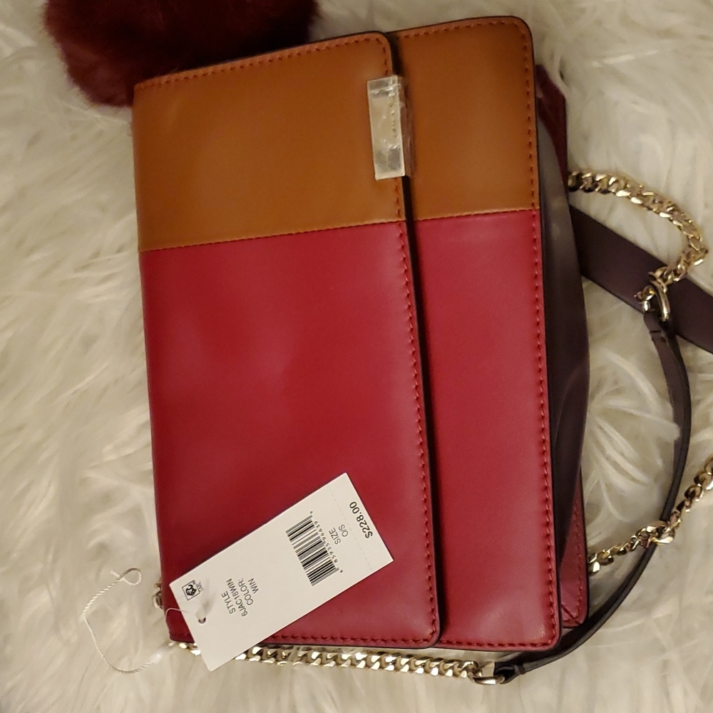 Trina turk color block  crossbody  bag